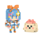 【オリジナルカード + 缶バッジ付き】福音るり + ミニキャラセット